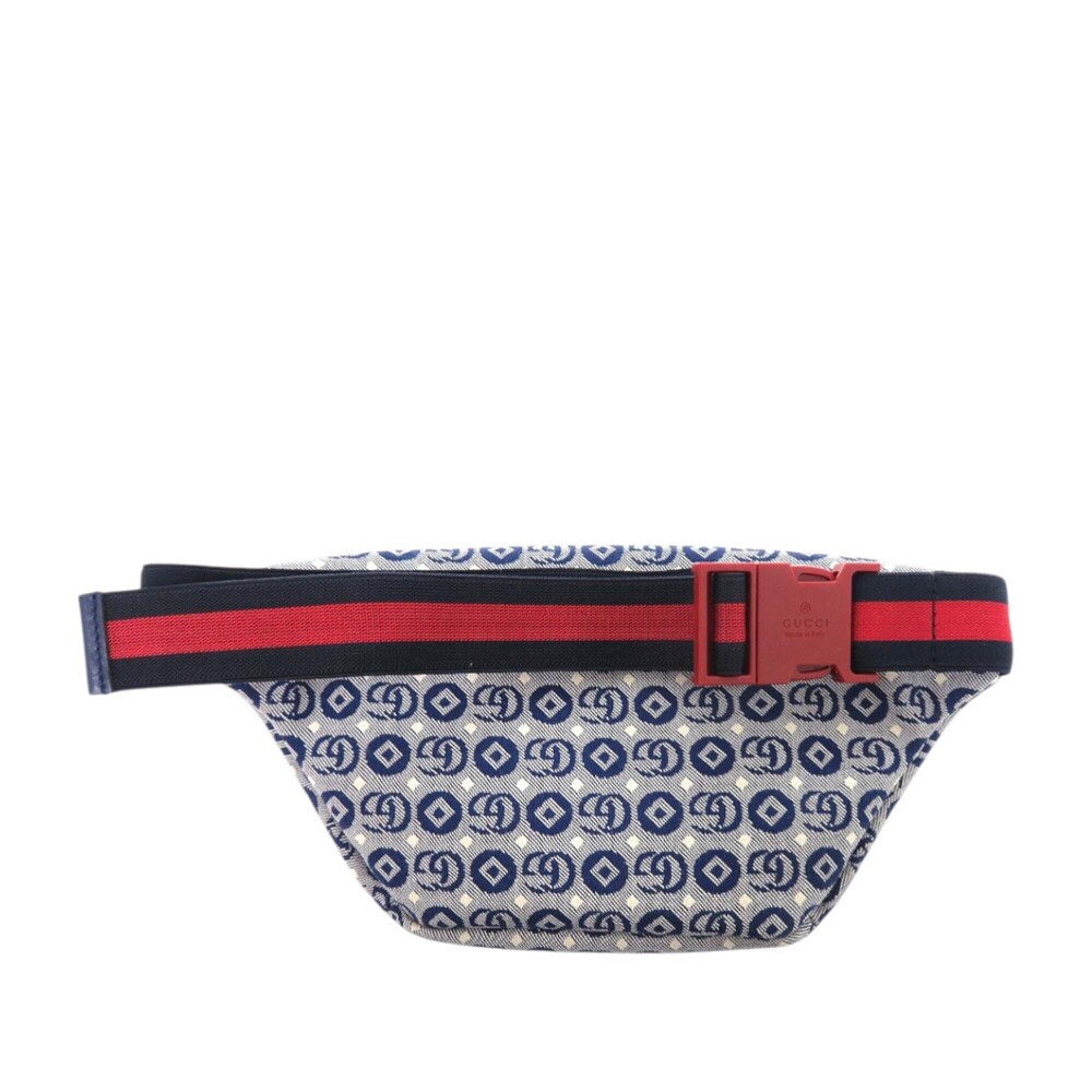 Pre-Loved Gucci Kids GG Canvas Stars Web Belt Bag - Picture 2 of 12